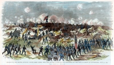 1864年7月30日，美国内战，弗吉尼亚州彼得斯堡被包围 作者 不明
