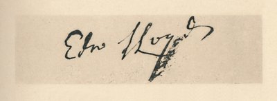 爱德华·劳埃德（Edward Lloyd）的签名，1712年，1928年 作者 不明
