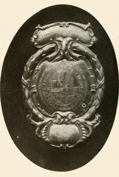 银色正面饰有英国徽章，1677年，1937年。 作者 不明