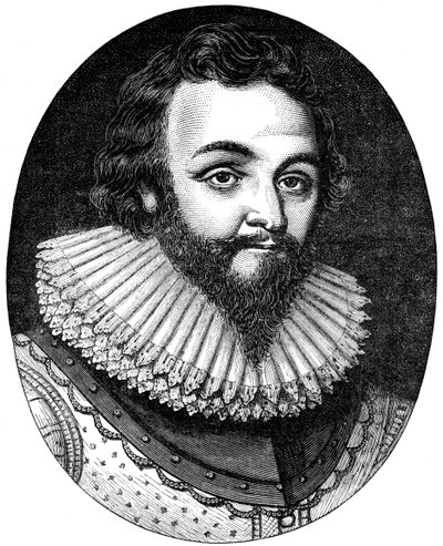 弗朗西斯·德雷克爵士（Sir Francis Drake），16世纪英国航海家兼私人，c1880年 作者 不明