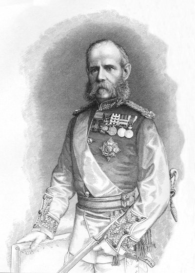 弗雷德里克·罗伯茨爵士，c1880 作者 Unbekannt