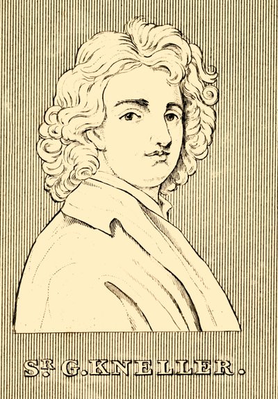 先生。 G.Kneller，1646-1723年，1830年。 作者 不明