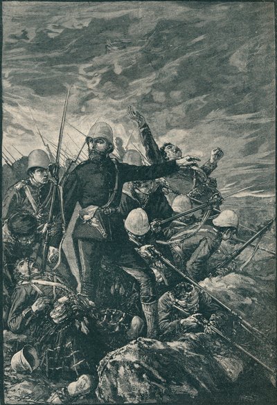 1906年在马朱巴山（Majuba Hill）的乔治·科利爵士（Sir George Colley） 作者 不明