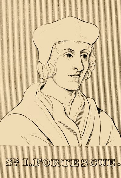 福斯特斯库爵士（J.Fortescue），c1394-1479，1830年。 作者 不明