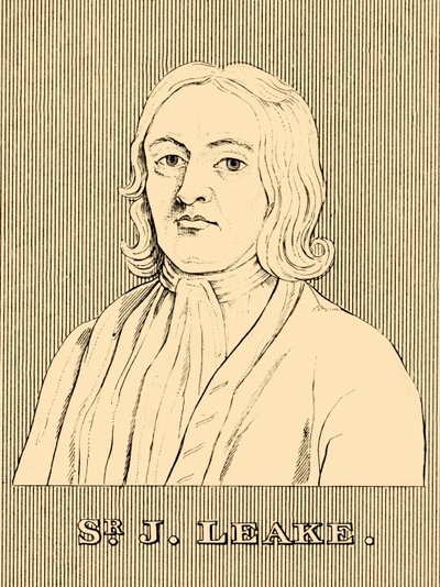 莱克爵士（J. Leake），1656-1720年，1830年。 作者 不明