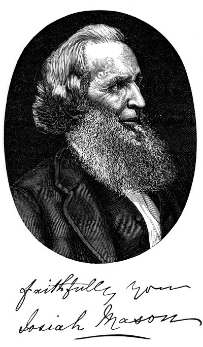 英国笔制造商Josiah Mason爵士，c1880 作者 不明