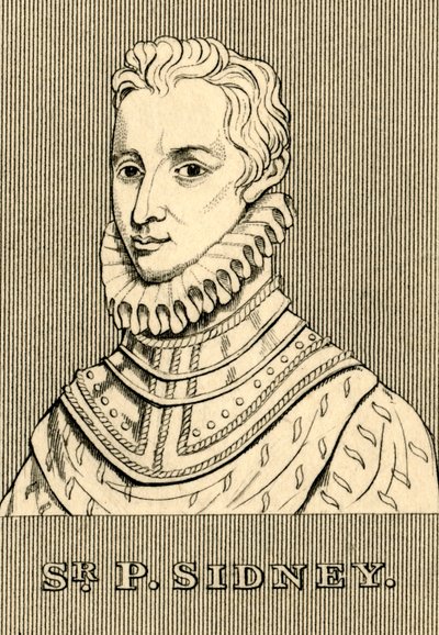 西德尼爵士（Sir P. Sidney），1554-1586年，1830年。 作者 不明