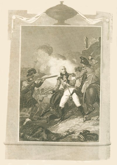 拉尔夫·阿伯克朗比爵士（Sir Ralph Abercrombie）在1816年的亚历山大大战中（1801年）。 作者 不明