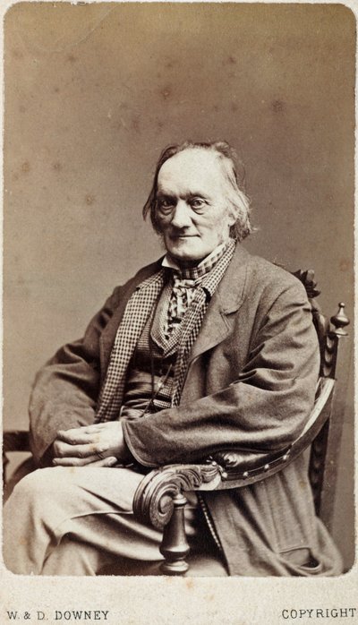 理查德-欧文爵士，英国自然学家和古生物学家，约1880年 作者 不明
