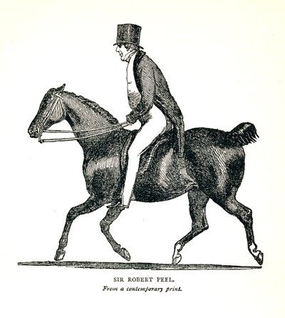 罗伯特·皮尔爵士（1788-1850），英国保守党政治家，1893年。 作者 不明