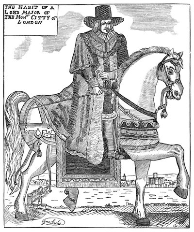 伦敦市长罗伯特·特伯伯恩爵士（Sir Robert Titchborne），c1656 1886年 作者 不明