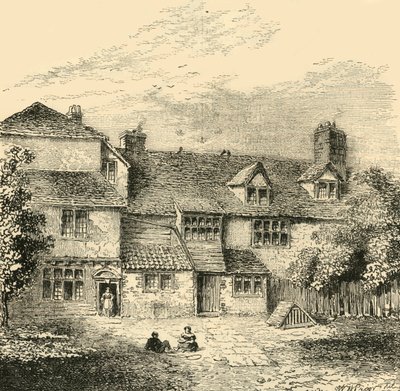 沃尔特·罗利斯爵士（Walter Raleighs House），约1872年。 作者 不明