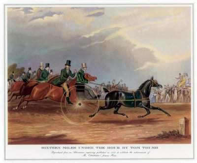 时光之下的十六英里by Tom Thumb，1831 作者 不明