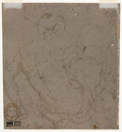素描，1500s。 作者 不明