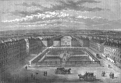 苏豪广场（Soho Square），c1700 1897 作者 不明