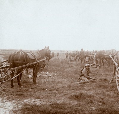 士兵和马炮，c1914-c1918 作者 不明