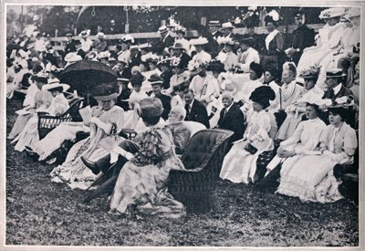 1906年在切尔西的卫队体育比赛中的一些观众 作者 不明
