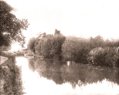 桑宁·洛克（Sonning Lock），雷丁，伯克希尔，1894年。 作者 不明