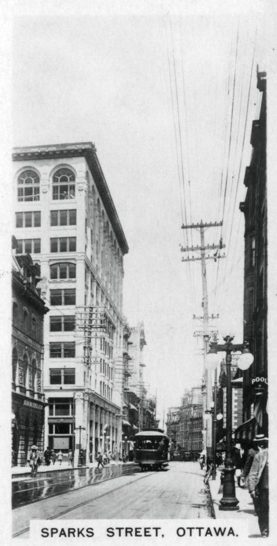 加拿大渥太华的Sparks Street，建于1920年代 作者 不明
