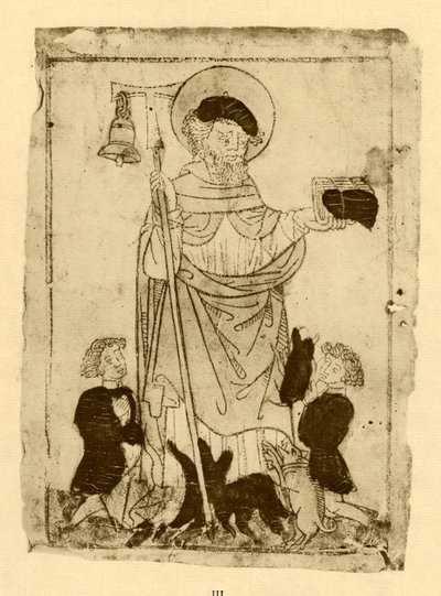 圣安东尼隐士，1915年。 作者 不明