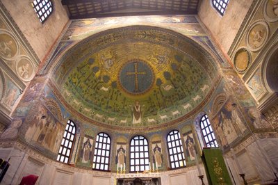St. Apollinare nuovo church, mosaic, Ravenna, Italy (photo) 作者 不明