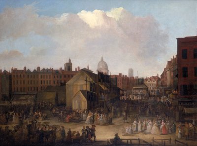 圣巴塞洛缪集市，史密斯菲尔德"，约1737-1743年 作者 不明