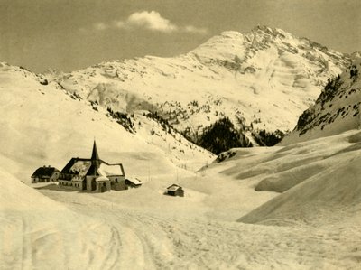 奥地利阿尔贝格街圣克里斯托夫城，约建于1935年。 作者 不明