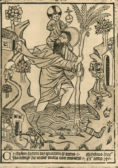 圣克里斯托弗。 1923年1423年。 作者 不明