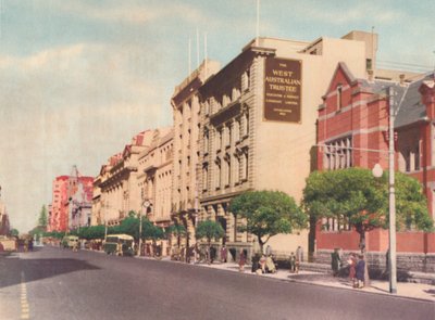圣乔治露台，建于1947年。 作者 不明