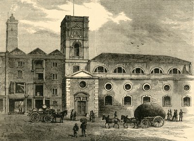 圣奥拉夫教堂，1820年，大约1878年。 作者 Unbekannt