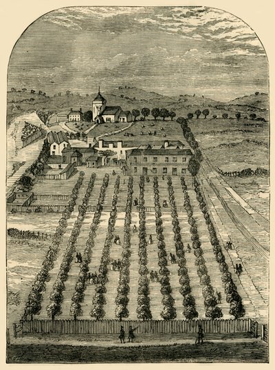 1700年，圣潘克拉斯韦尔斯和教堂。c1876。 作者 不明