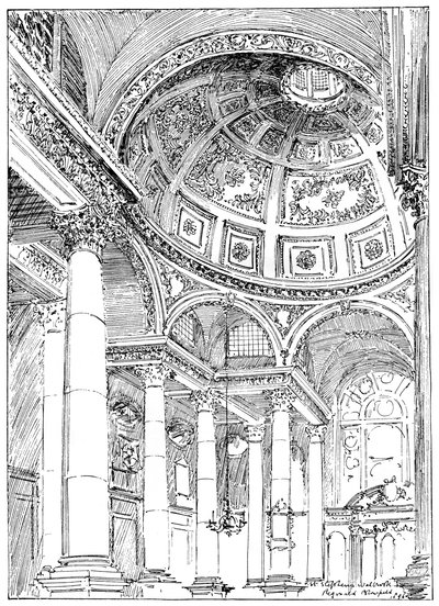 圣史蒂芬斯·沃尔布鲁克，1899年 作者 不明