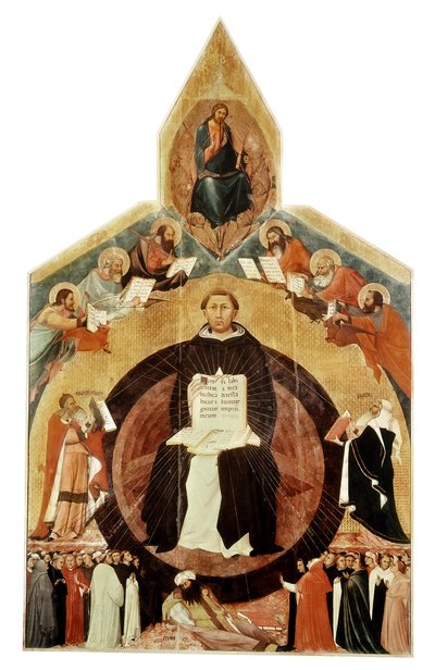 圣托马斯·阿奎那（St Thomas Aquinas），意大利神学家和哲学家 作者 不明