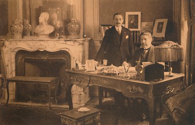 1927年，比利时布鲁塞尔古巴大使馆工作人员。 作者 不明