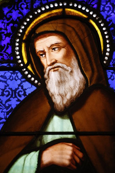 Stained glass in St Paul