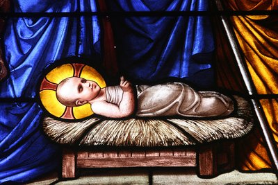Stained glass window : Nativity Geneve Switzerland 作者 不明