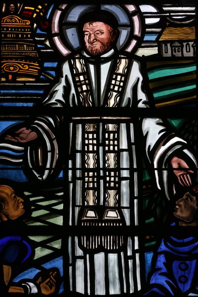 Stained glass window. Saint Vincent de Paul, Paris, France 作者 不明