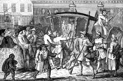 站长，或称职的贵妇，1750年 作者 不明