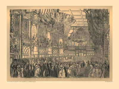 市政厅的国球，1851年，1886年 作者 不明