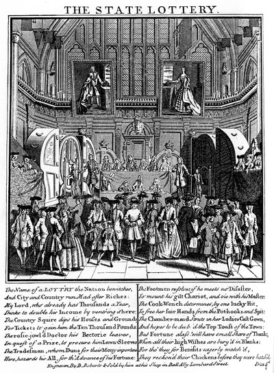 国家彩票，1739年1894年 作者 不明