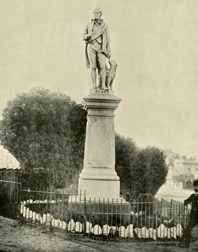 罗伯特·伯恩斯（Robert Burns）雕像，巴拉瑞特（Ballarat），1901年。 作者 不明