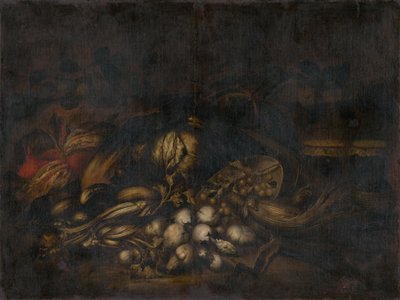 蔬菜静物 作者 不明