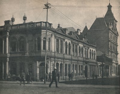 约翰内斯堡证券交易所，c1900年。 作者 不明