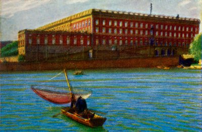 斯德哥尔摩皇宫，约建于1928年。 作者 不明