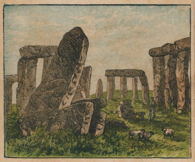 巨石阵，c1910。 作者 不明