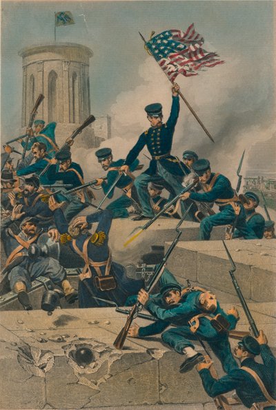 1877年袭击查普尔特佩克 作者 不明