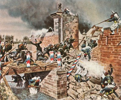 1936年8月4日，在魏森堡猛攻Landau门。 作者 不明
