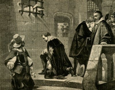 斯特拉福德执行死刑，1641年，1881年。 作者 不明