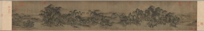 无止境的溪流和山脉，1100-1150年。 作者 不明