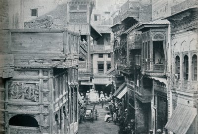 Panjab的首都拉合尔街，c1942 作者 不明